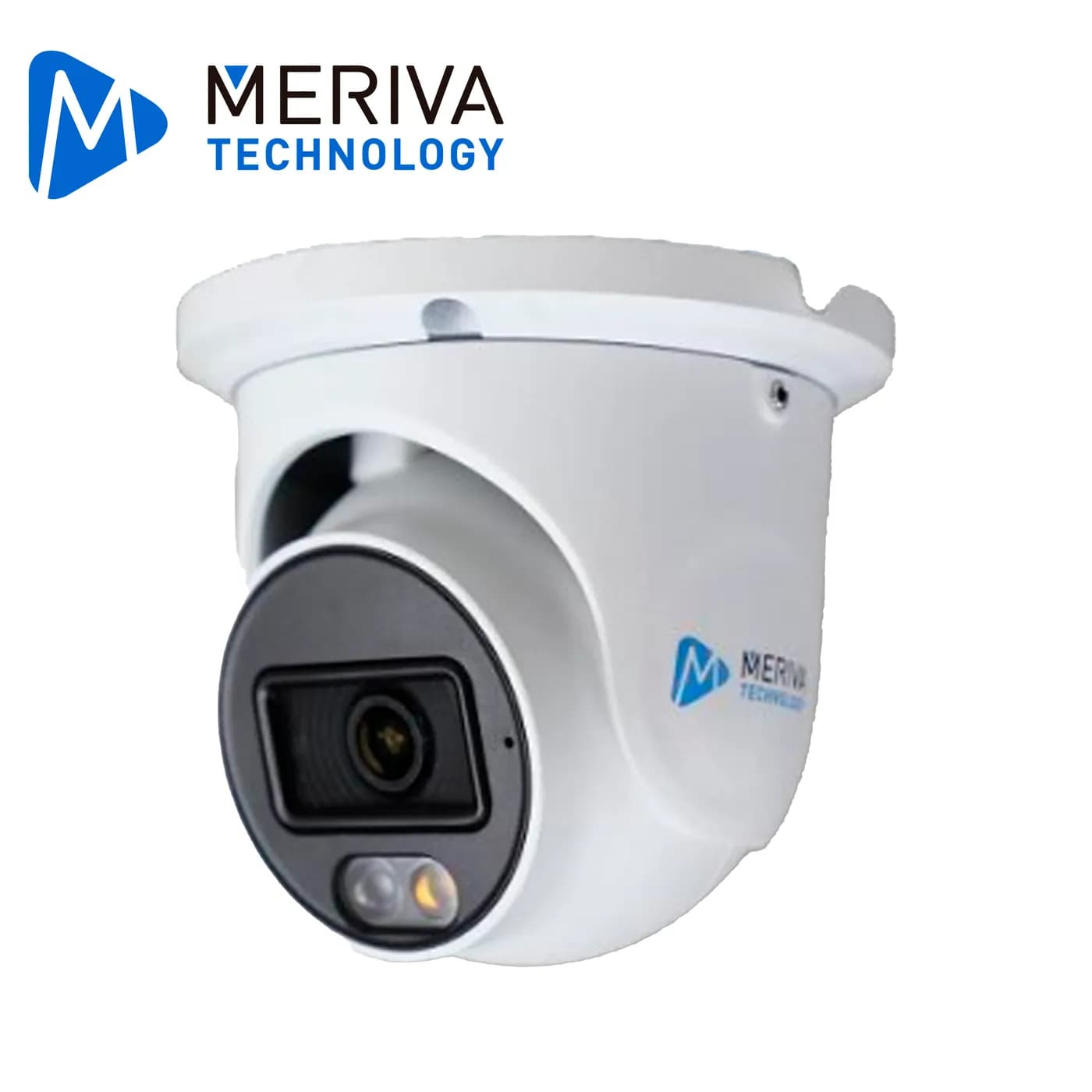 CAMARA IP TURRET MERIVA TECHNOLOGY MTD-808D / 8MP / H.265+ / 2.8MM / I 2