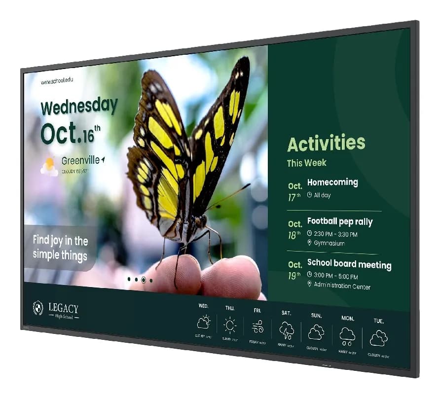 BenQ ST4304 Pantalla plana de señalización digital 109.2 cm (43") LCD  2