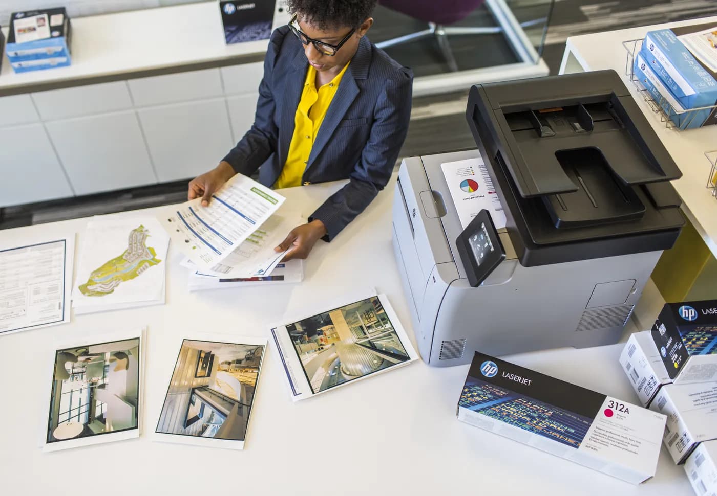 HP Cartucho de tóner LaserJet 312A, cian 2