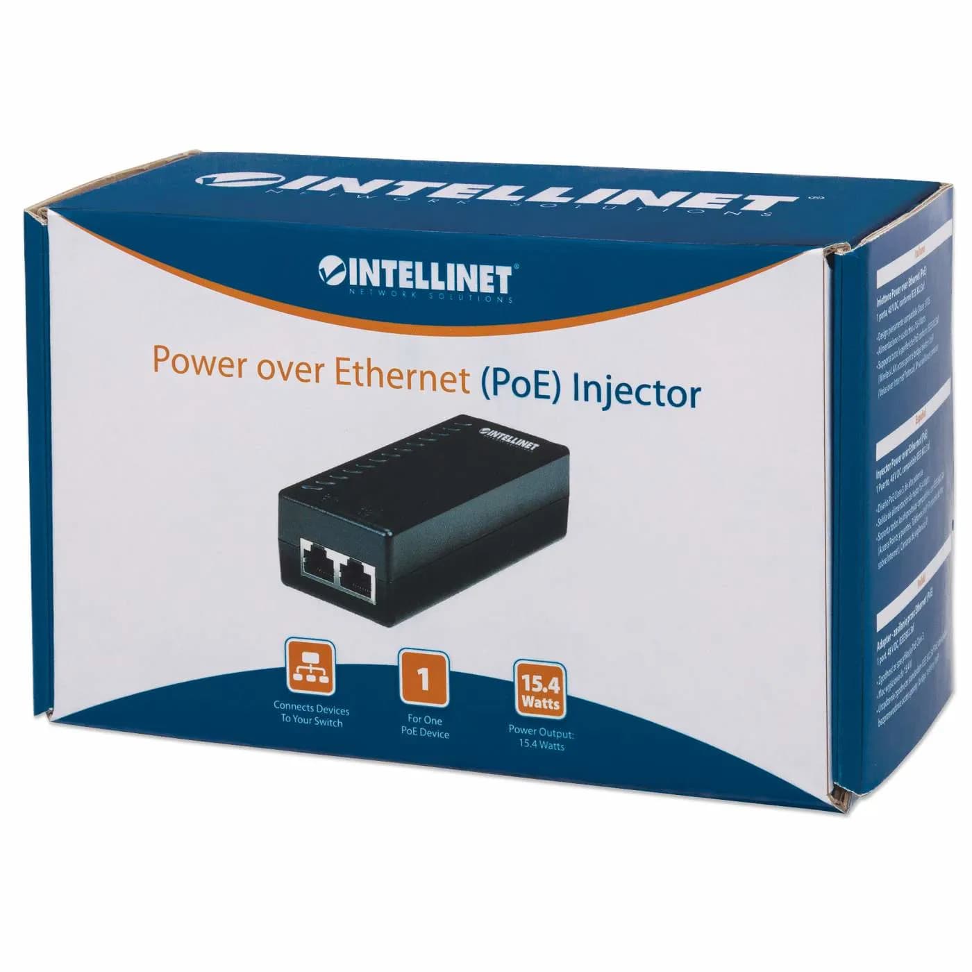 Intellinet Inyector POE 10/100 Fast Ethernet 2