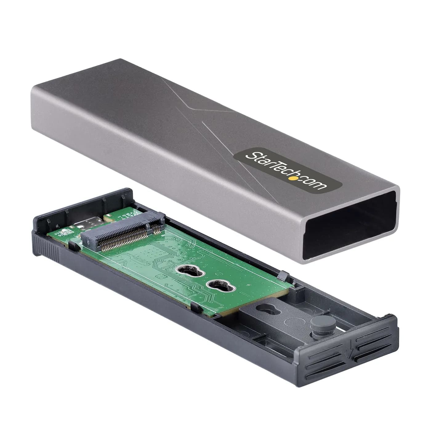 StarTech.com Gabinete Externo de Aluninio USB-C 10Gbps a NVMe M.2 o SS 2