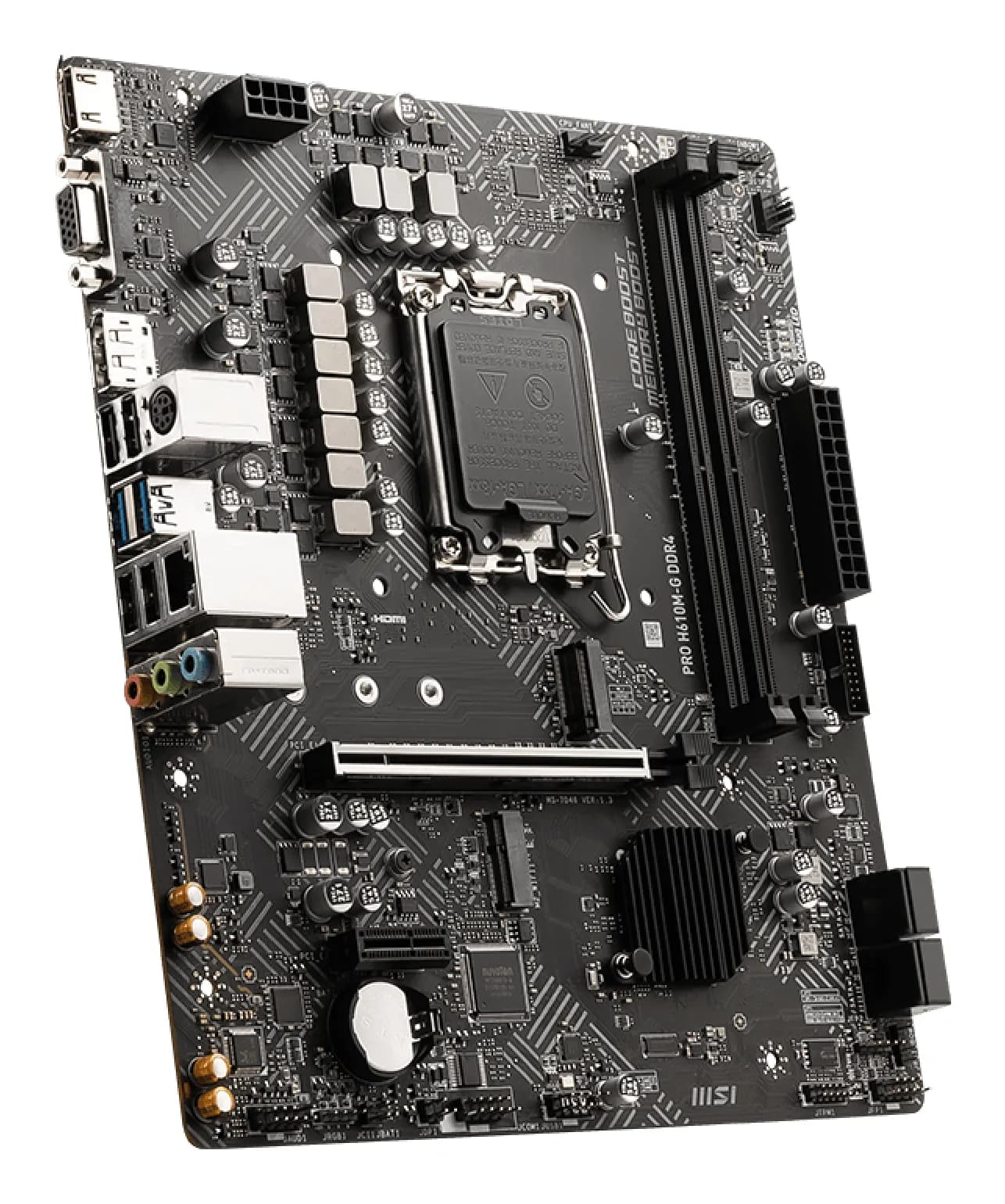 TARJETA MADRE MSI MICRO-ATX PRO H610M-G DDR4, S-1700, INTEL H610, HDMI 4