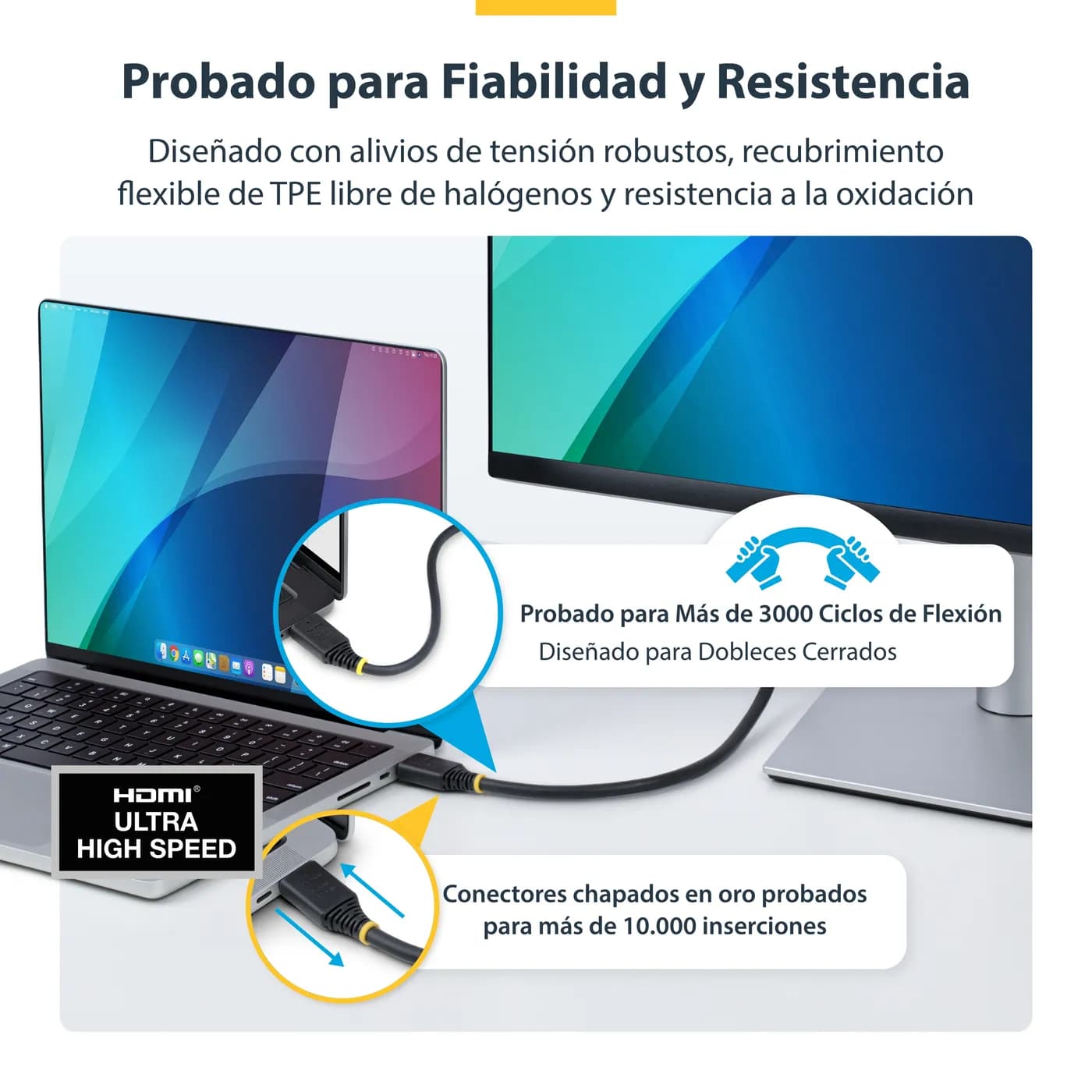 StarTech.com Cable HDMI de 2m Certificado de Ultra Alta Velocidad - 8K 11