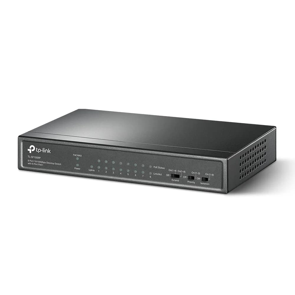 TP-Link TL-SF1009P dispositivo de redes No administrado Fast Ethernet  2