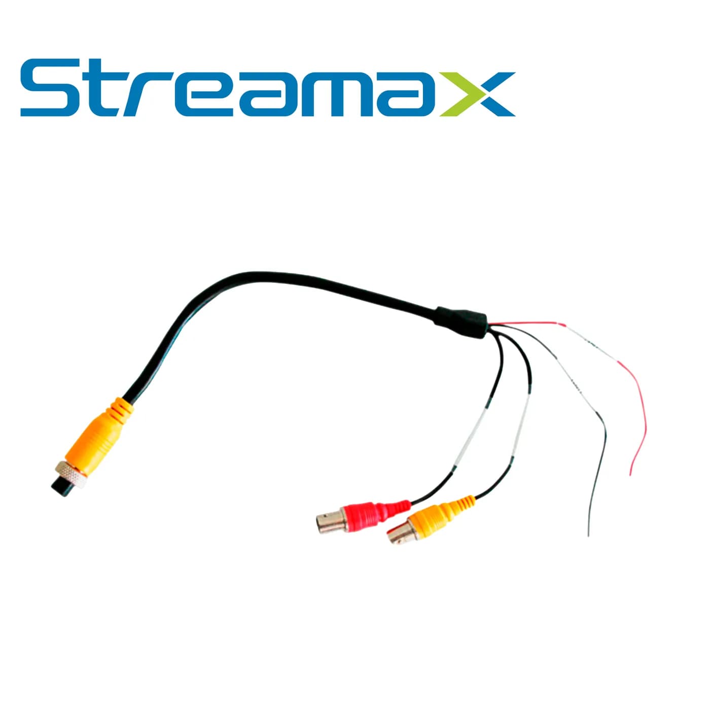 CABLE CONVERTIDOR PARA CAMARAS AHD CON CONECTOR BNC A DIN DE AVIACION  2