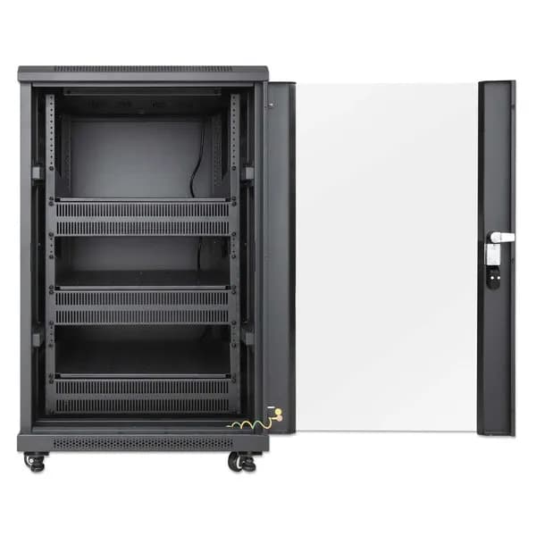 Intellinet Gabinete 19" Pro Line con extractores de aire, 18U, Frente  4