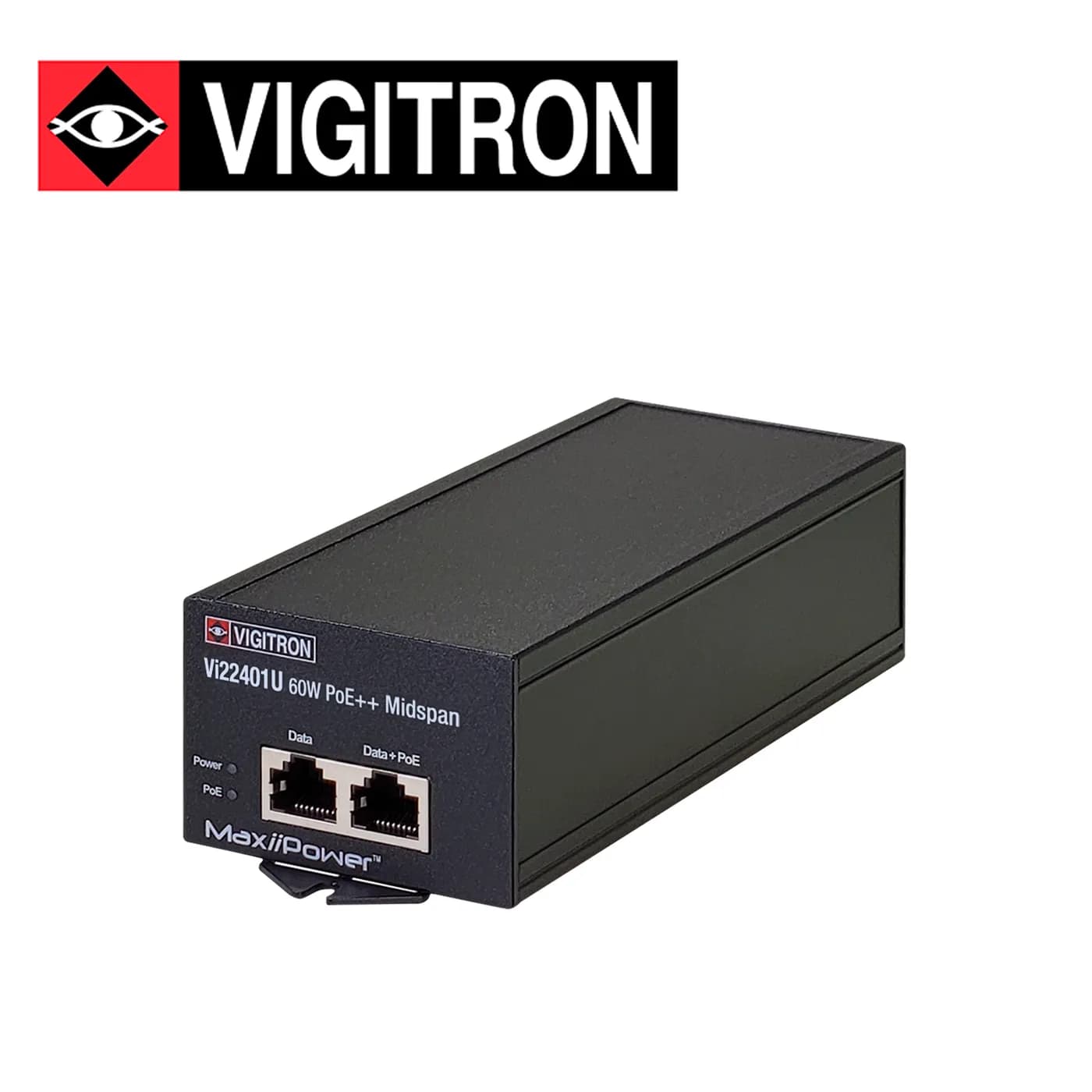 INYECTOR POE VIGITRON  VI22401U  / COMPATIBLE POE AF/AT/BT / FUENTE AL 3