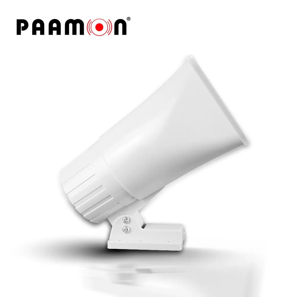 SIRENA 30WATTS PAAMON PAM-SRE30W DOBLE TONO/ ALAMBRICA / COLOR BLANCO/ 2