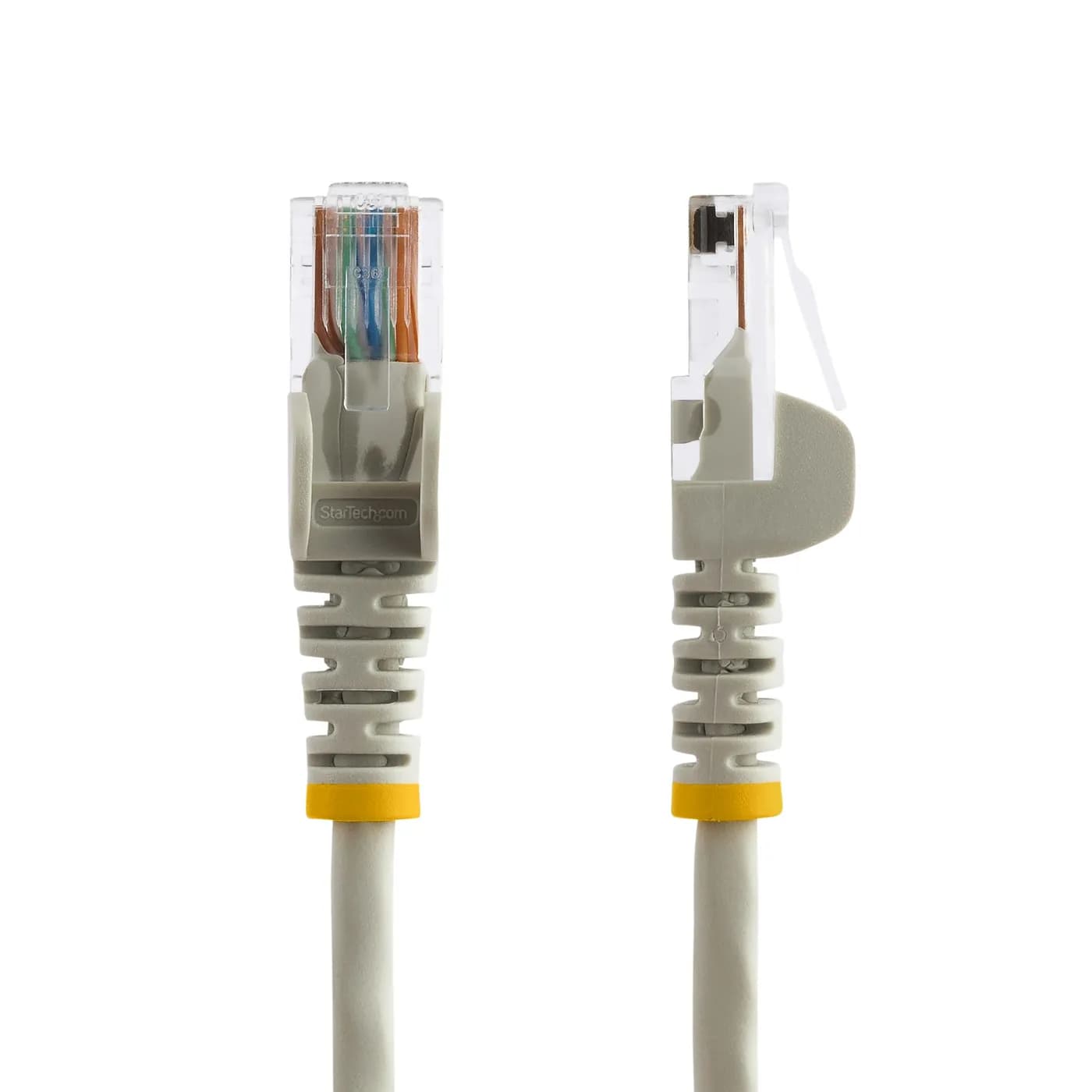 StarTech.com Cable de Red de 0.5m Gris Cat5e Ethernet RJ45 sin Enganch 2