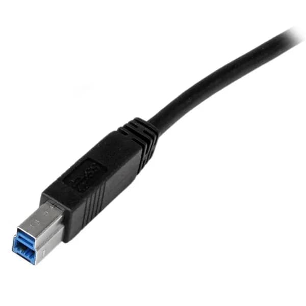 StarTech.com Cable Certificado 2m USB 3.0 Super Speed USB B Macho a US 3