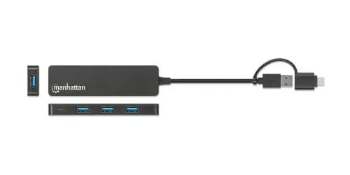 Manhattan 180863 base para laptop o replicador de puertos USB 3.2 Gen  2