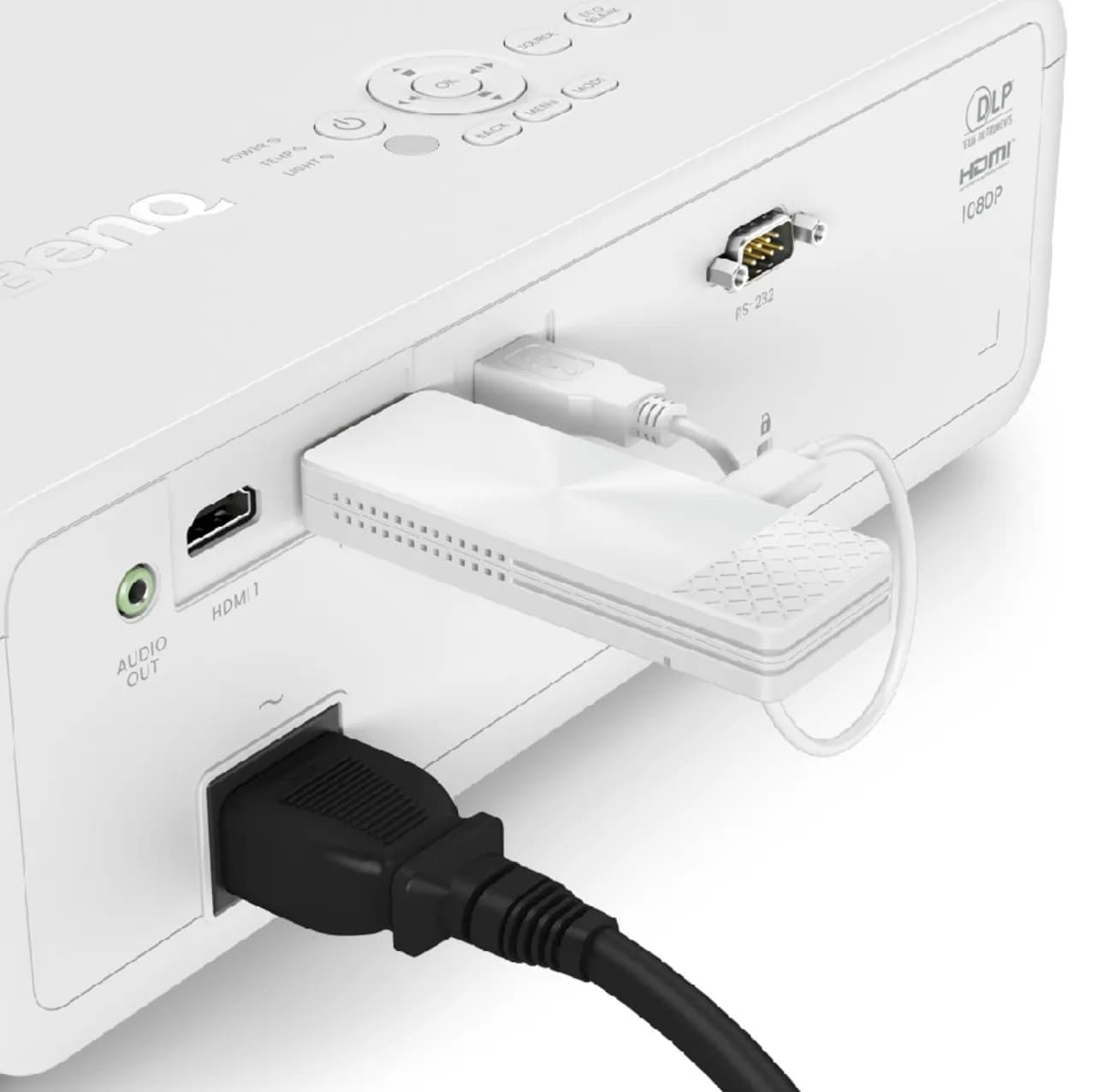BenQ LH550H 3000 lúmenes ANSI DLP 1080p (1920x1080) 3D Blanco 7