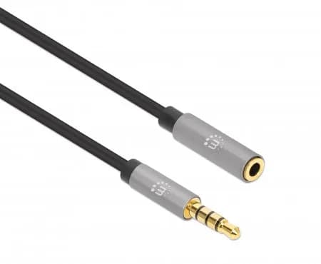 Manhattan Extensión de Cable Auxiliar de Audio Estéreo 2