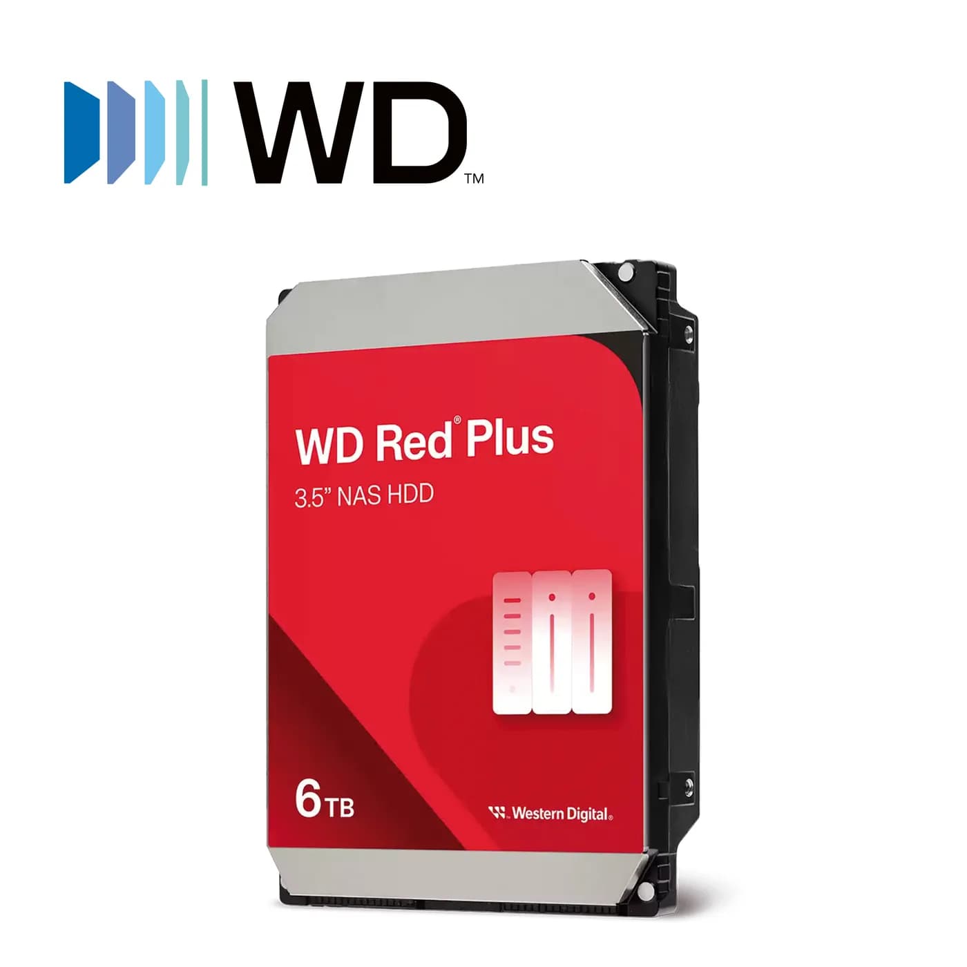 DD DISCO DURO WD60EFPX WD RED PLUS 3.5 SATA 6TB CACHE 64MB 5640RMP ESP 2