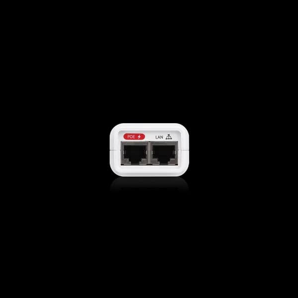 UBIQUITI  POE-24-7W-G-WH - Inyector PoE Gigabit con protección contra  3