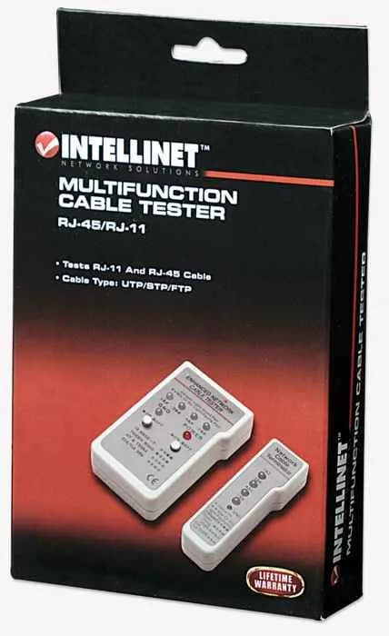 Intellinet Probador de Cables Multifuncional 6