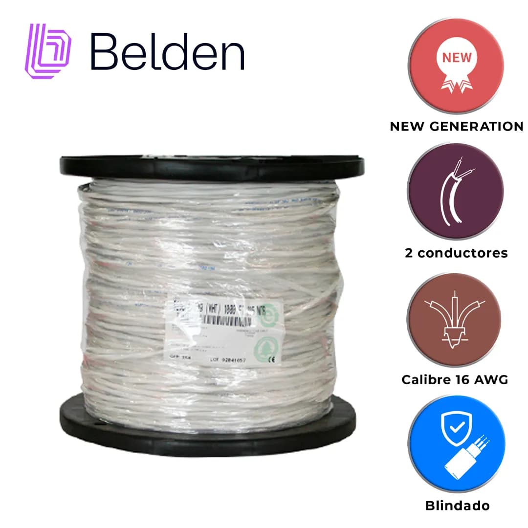 CABLE DE AUDIO COMERCIAL Y SEGURIDAD BELDEN 5200FE 0091000 / INTERIOR  2
