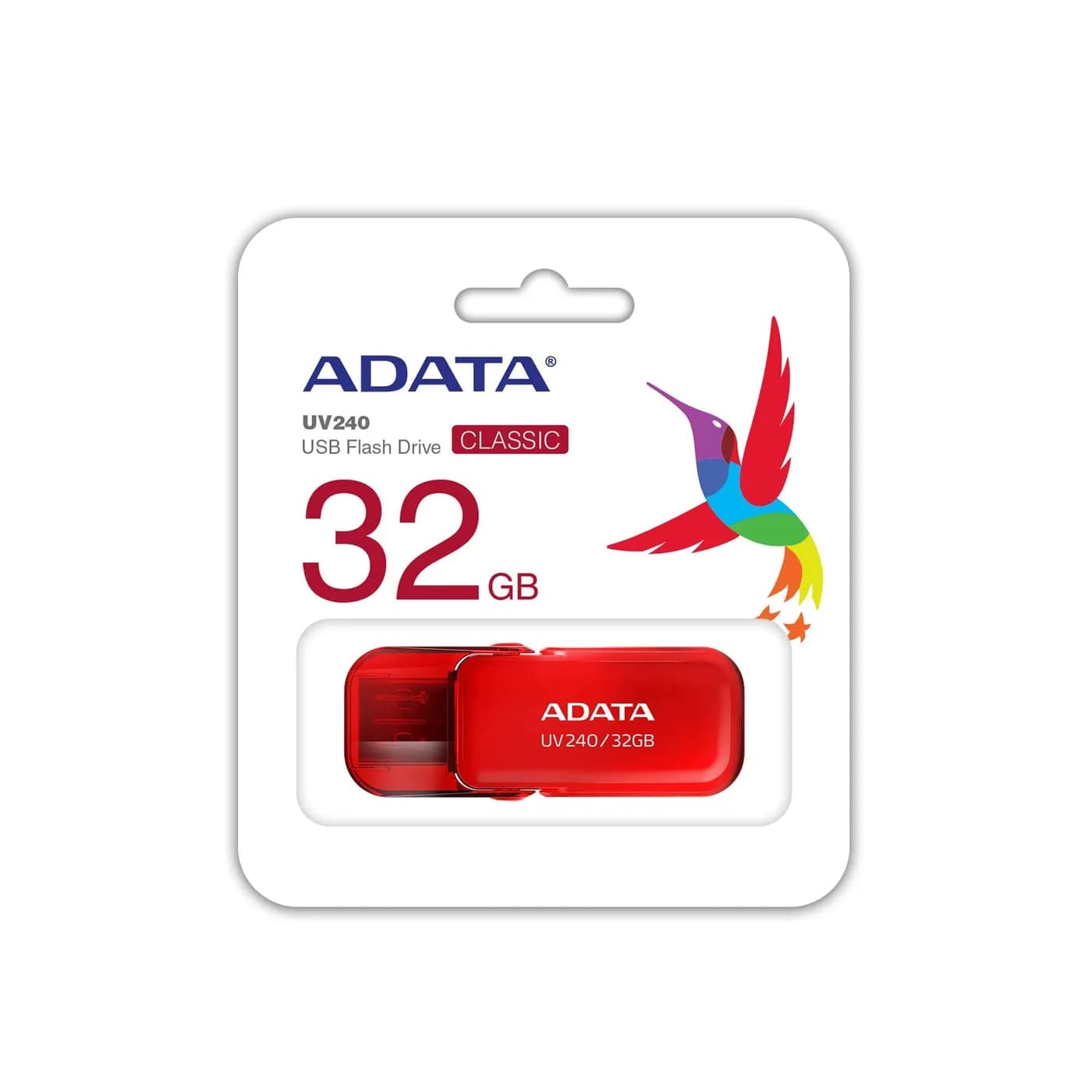 ADATA UV240 unidad flash USB 32 GB USB tipo A 2.0 Rojo 3