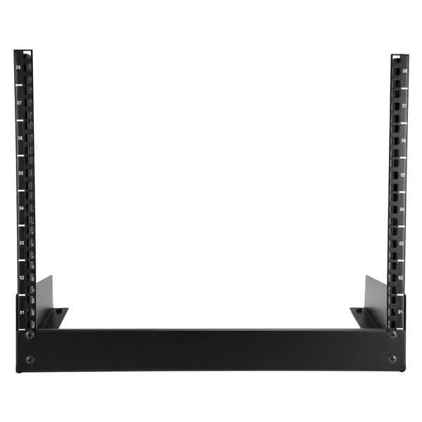 StarTech.com Rack de Escritorio de 8U de 2 Columnas - Gabinete Rack de 2