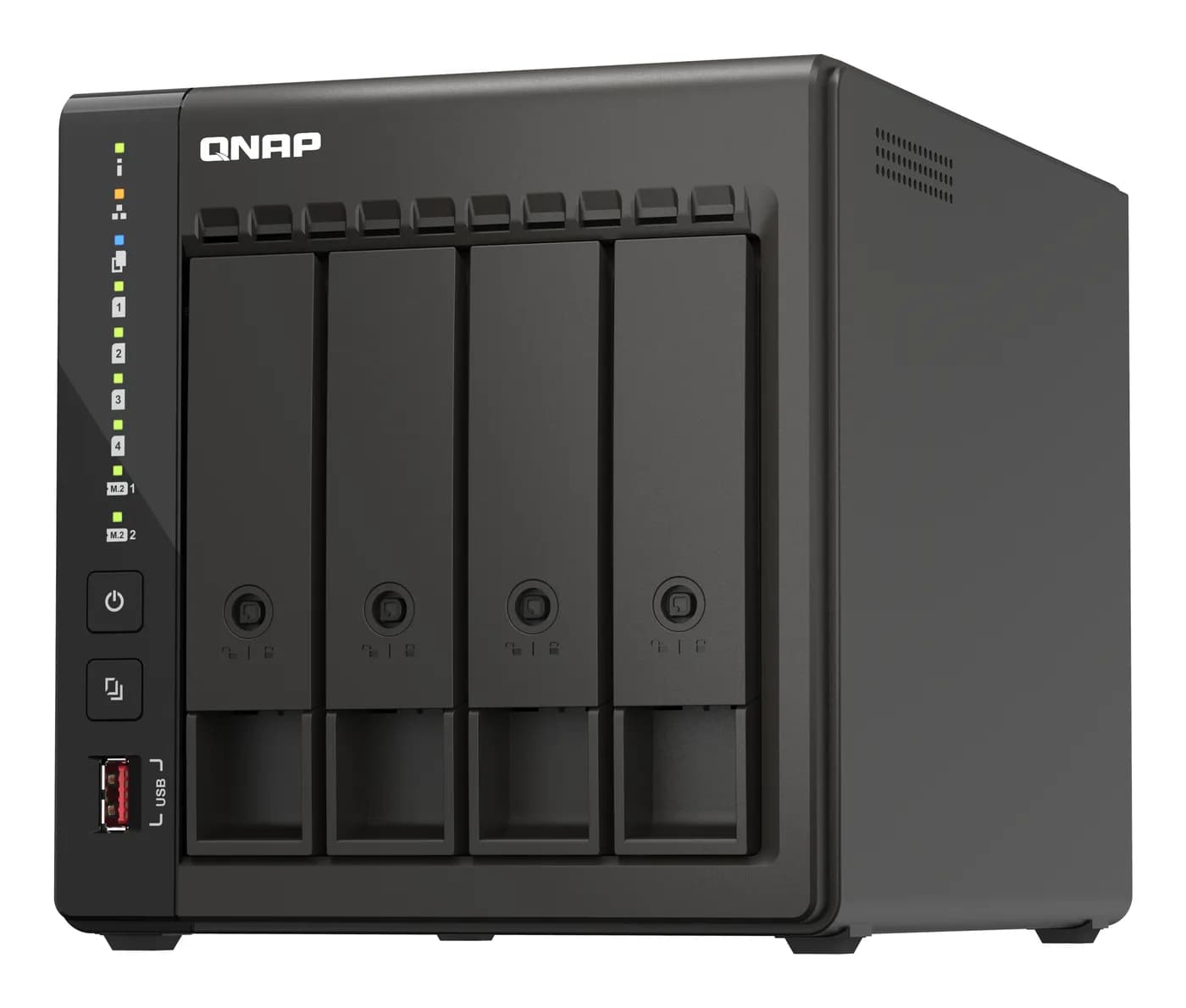 QNAP TS-453E NAS Tower Intel® Celeron® J6412 8 GB 0 TB QNAP QTS Negro 5