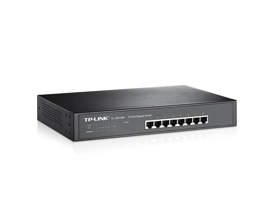 TP-Link TL-SG1008 No administrado Gigabit Ethernet (10/100/1000) 1U Ne 2