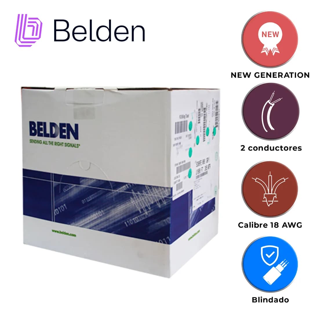 CABLE DE AUDIO COMERCIAL Y SEGURIDAD BELDEN 5300FE 008U1000 / INTERIOR 2