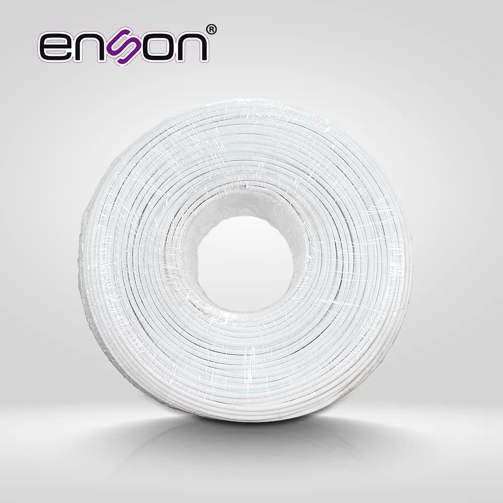 CABLE UTP SIAMES ENSON 51101W500 4C PARA DATOS Y DOS CABLES CALIBRE 18 3