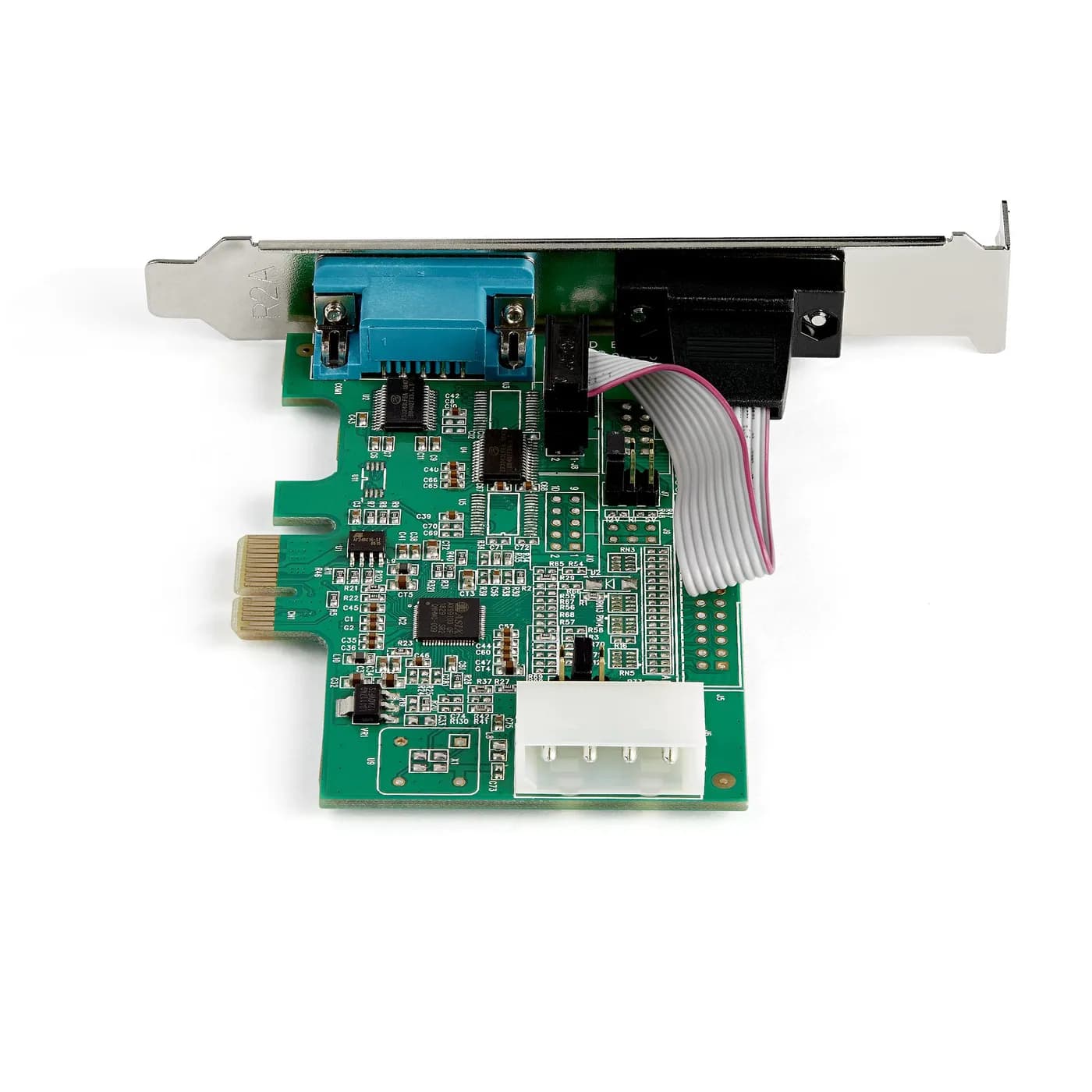 StarTech.com Tarjeta PCI Express Adaptadora de 2 Puertos Serial RS232  4