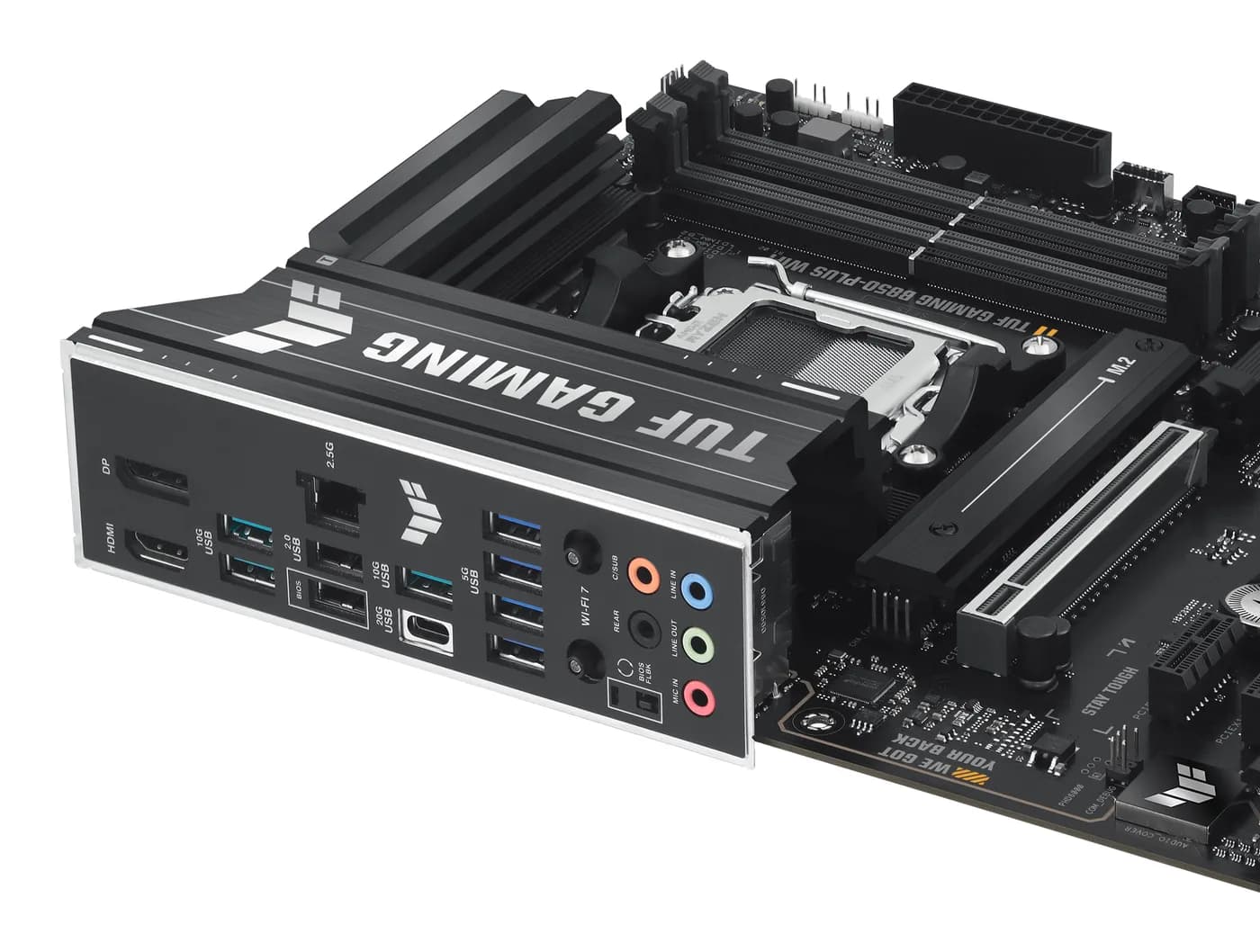 ASUS TUF GAMING B850-PLUS WIFI AMD B850 Enchufe AM5 ATX 13