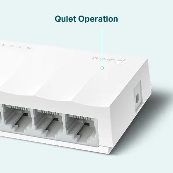 SWITCH DE ESCRITORIO TP-LINK LS1005 DE 5 PUERTOS A 10/100 MBPS 4