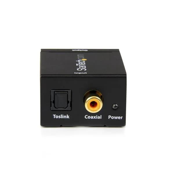 StarTech.com Adaptador Convertidor de Audio Digital Coaxial SPDIF o To 2
