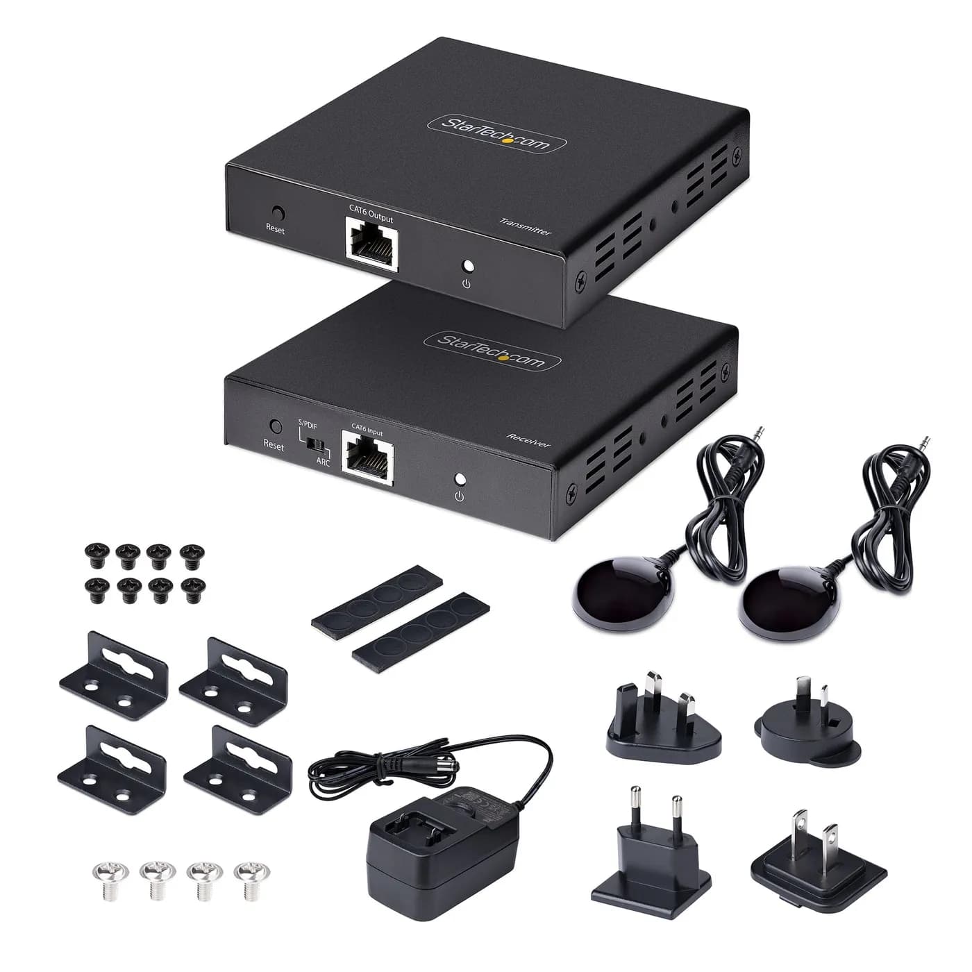 StarTech.com Extensor HDMI 4K por Cable CAT5/CAT6 Ethernet - Extensor  10