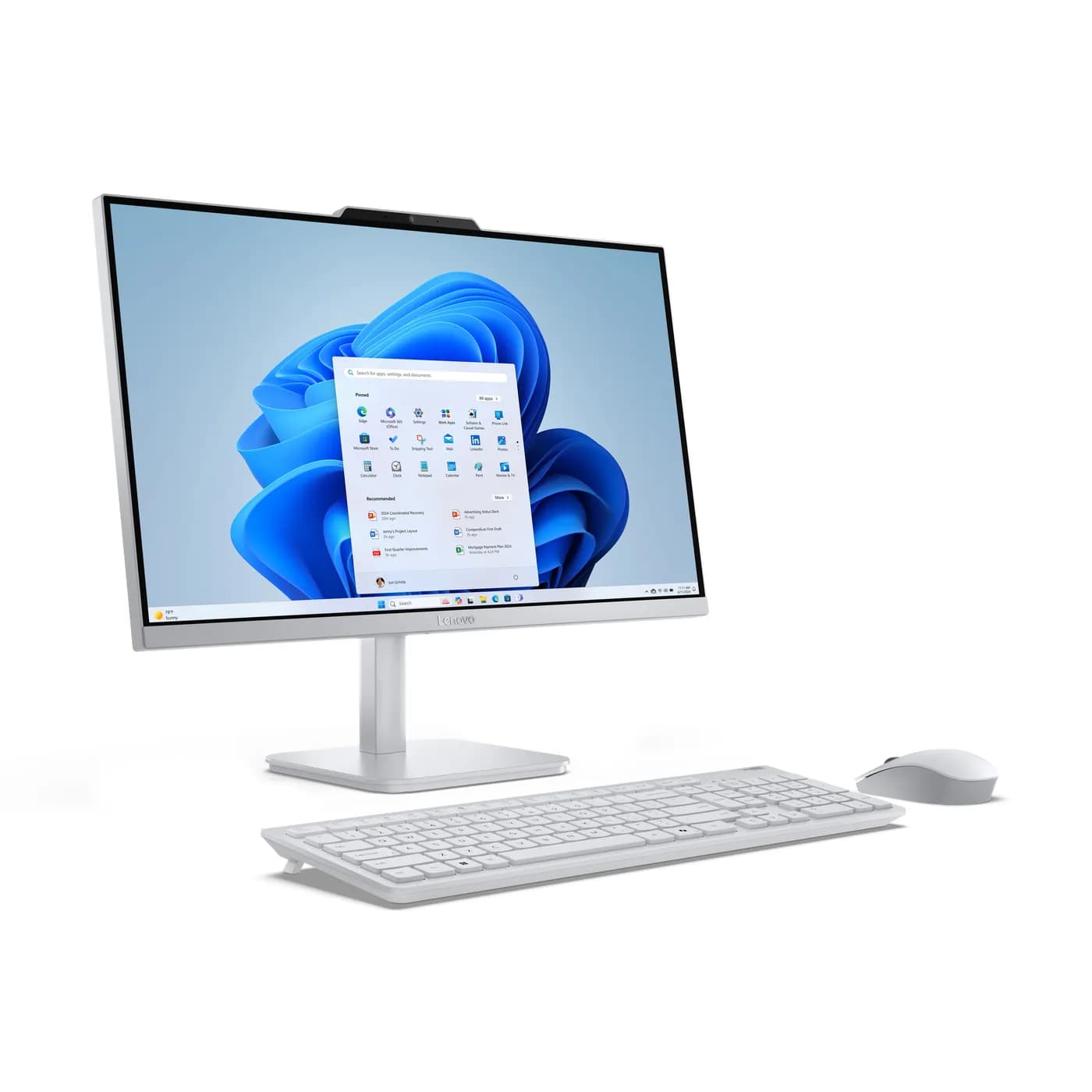 COMPUTADORA DE ESCRITORIO LENOVO IDEACENTRE i3-N305  8GB 512SSD 23.8 W 2