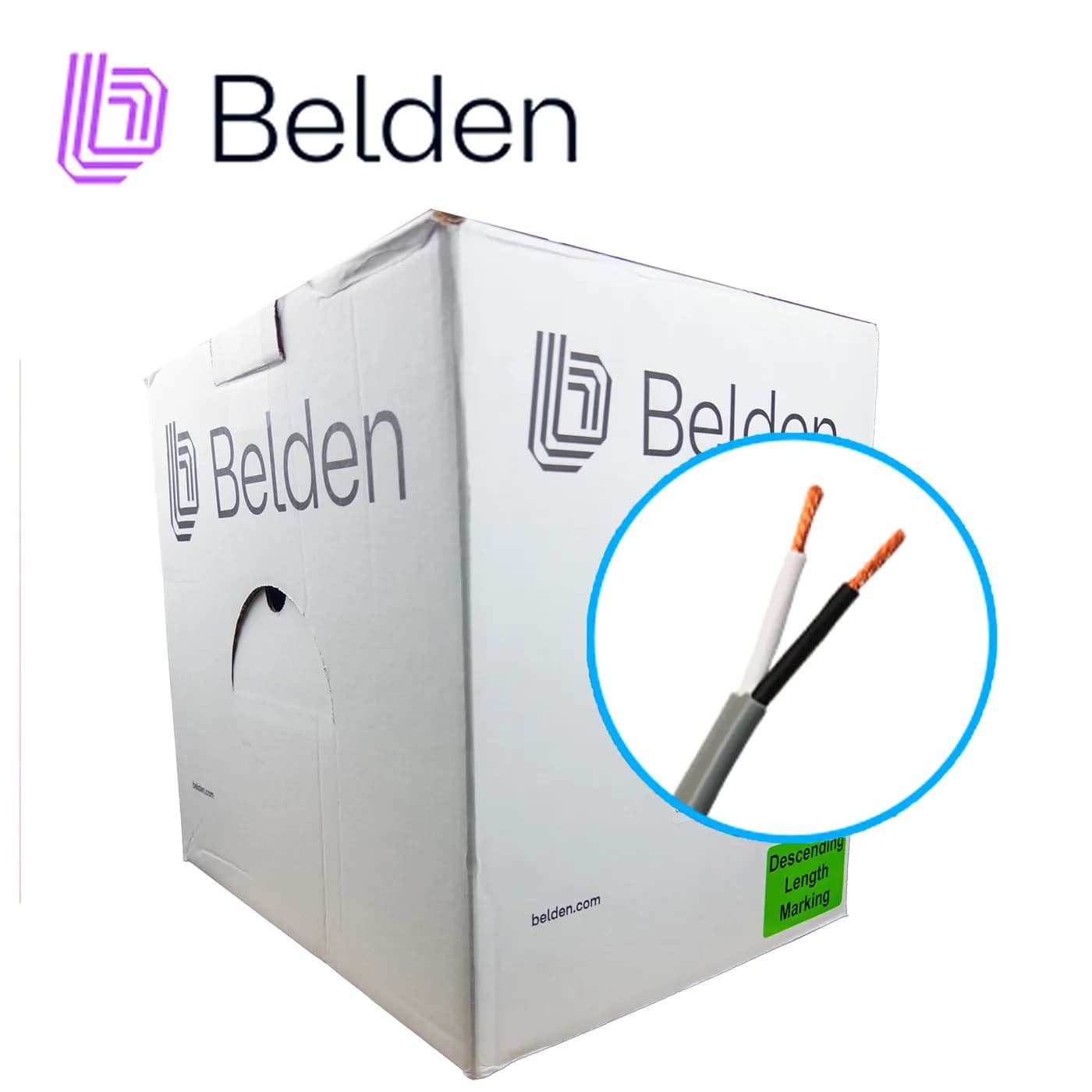 CABLE DE SEGURIDAD Y SONIDO BELDEN 5100UE 008U1000 / INTERIOR / GRIS / 7