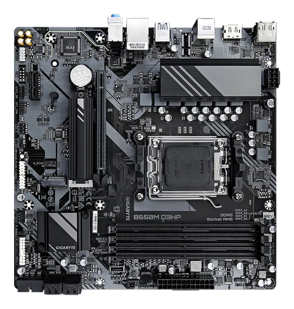 GIGABYTE B650M D3HP placa base AMD B650 Enchufe AM5 Micro ATX 4