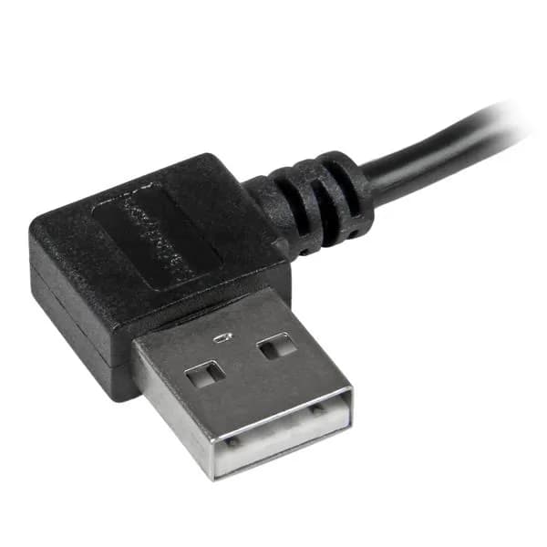 StarTech.com Cable de 2m Micro USB con conector acodado a la derecha 3