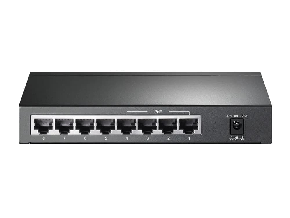 TP-Link TL-SG1008P Gestionado Gigabit Ethernet (10/100/1000) Energía s 4