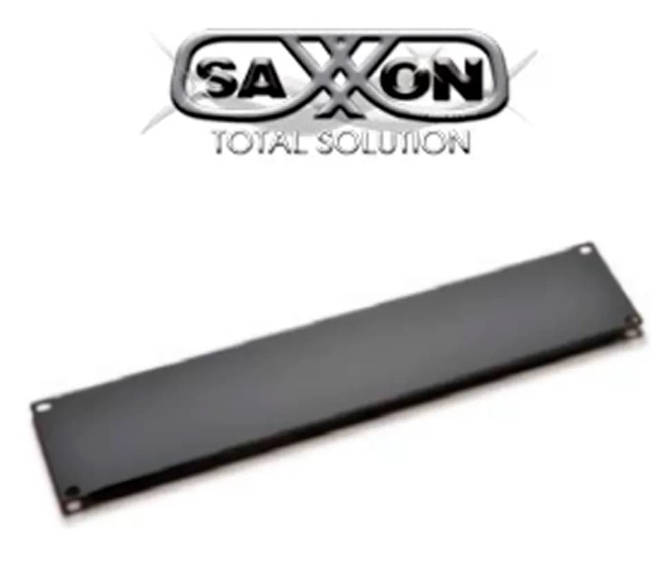 SAXXON 70060100- Tapa ciega de 1 Unidad de Rack/ Medidas de 48.2 cm de 2