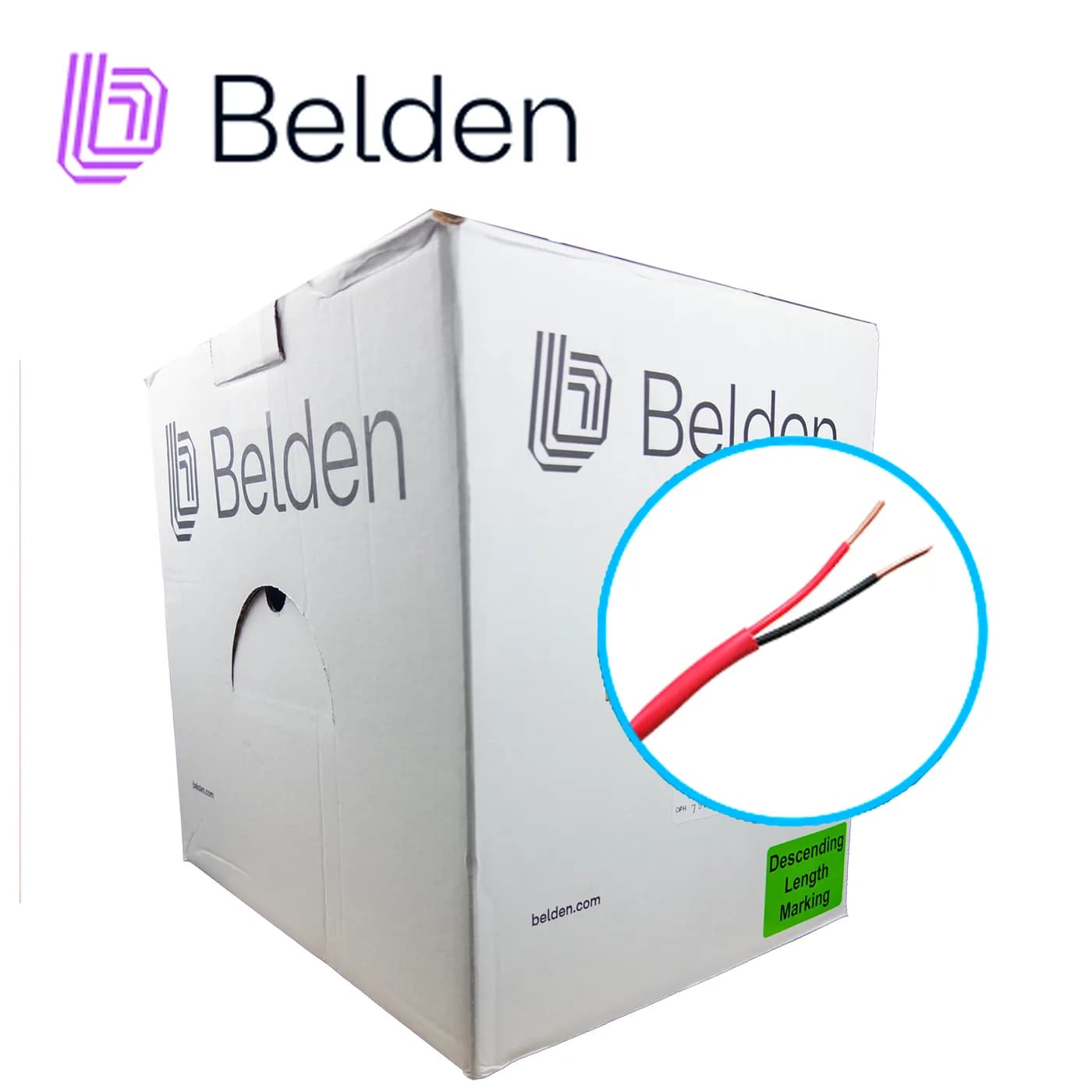 CABLE DE SEGURIDAD Y SONIDO BELDEN 5200UE 008U1000 / INTERIOR / GRIS / 4
