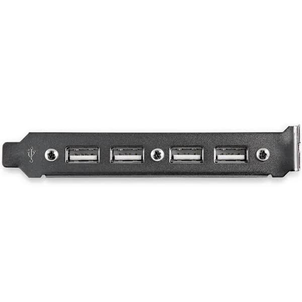 StarTech.com Cabezal Bracket de 4 puertos USB 2.0 con Conexión a Placa 2