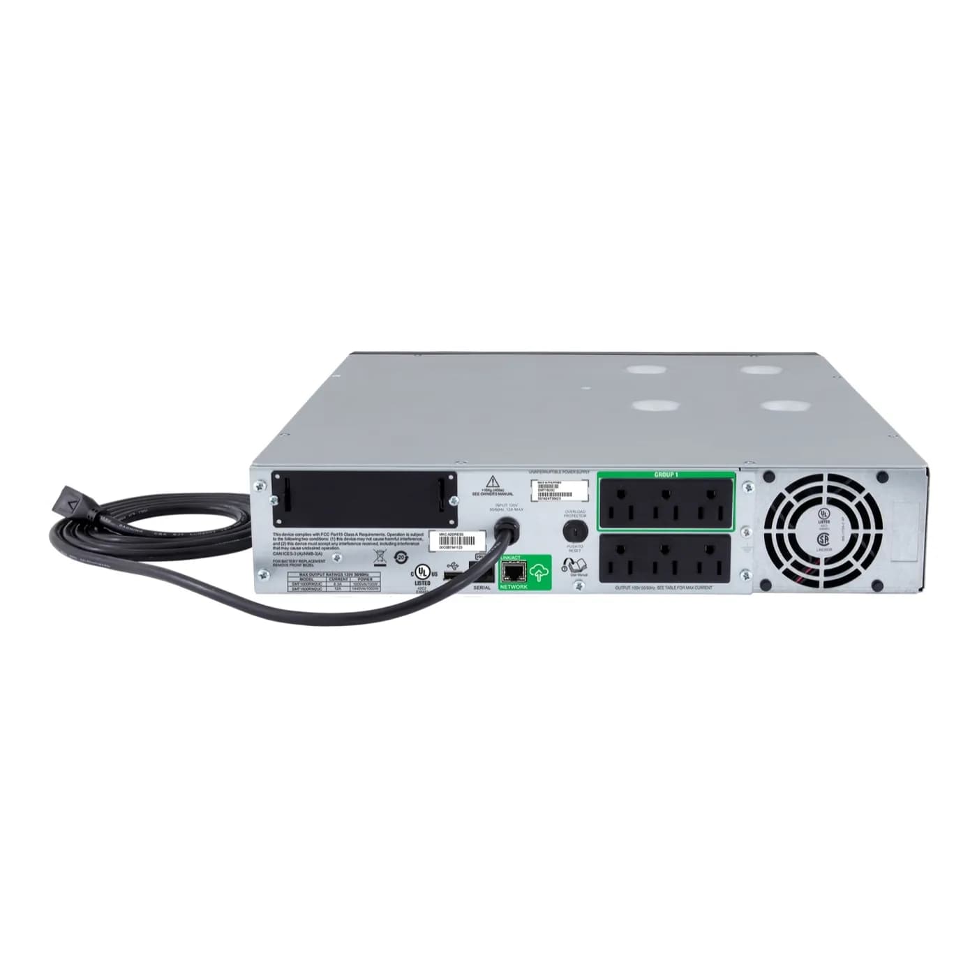 APC SMT1500RM2UC sistema de alimentación ininterrumpida (UPS) Línea in 5
