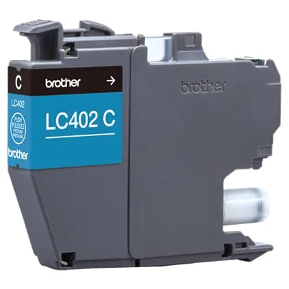 Brother LC402CS cartucho de tinta 1 pieza(s) Original Rendimiento está 7