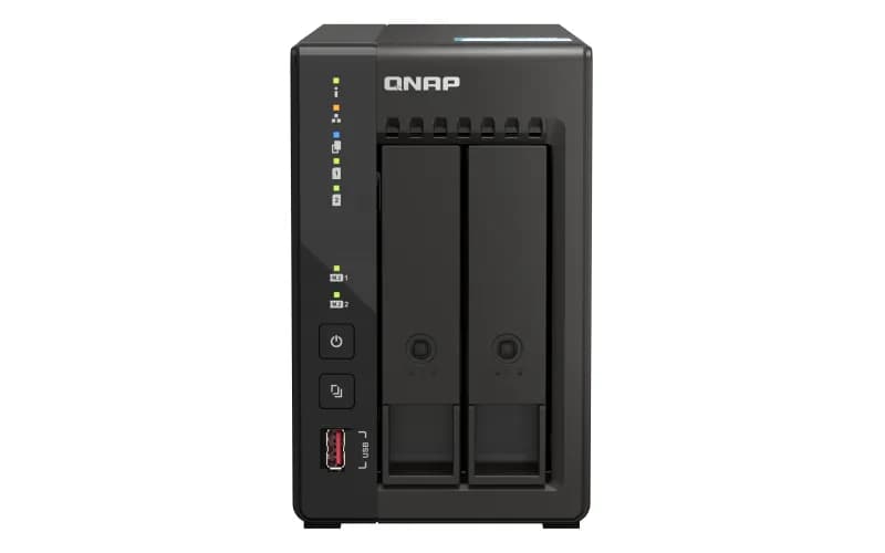 QNAP TS-253E NAS Tower Intel® Celeron® J6412 8 GB 0 TB QNAP QTS Negro 2