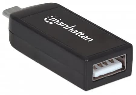Manhattan Lector OTG de tarjetas con puerto USB 2.0. imPORT Link 5