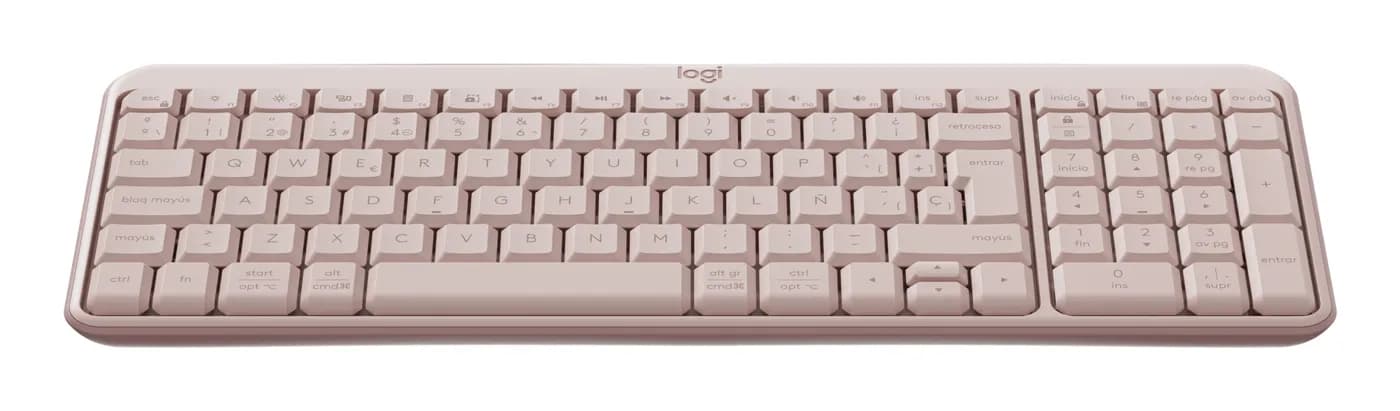 Logitech 920-013447 teclado Universal Bluetooth QWERTY Español Rosa 2