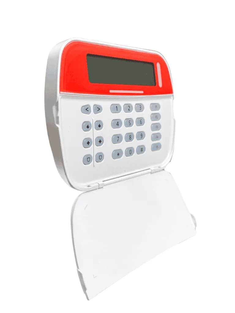 DSC HS2LCD RED - Teclado Cableado LCD Alfanumérico ROJO  admite 128 zo 3