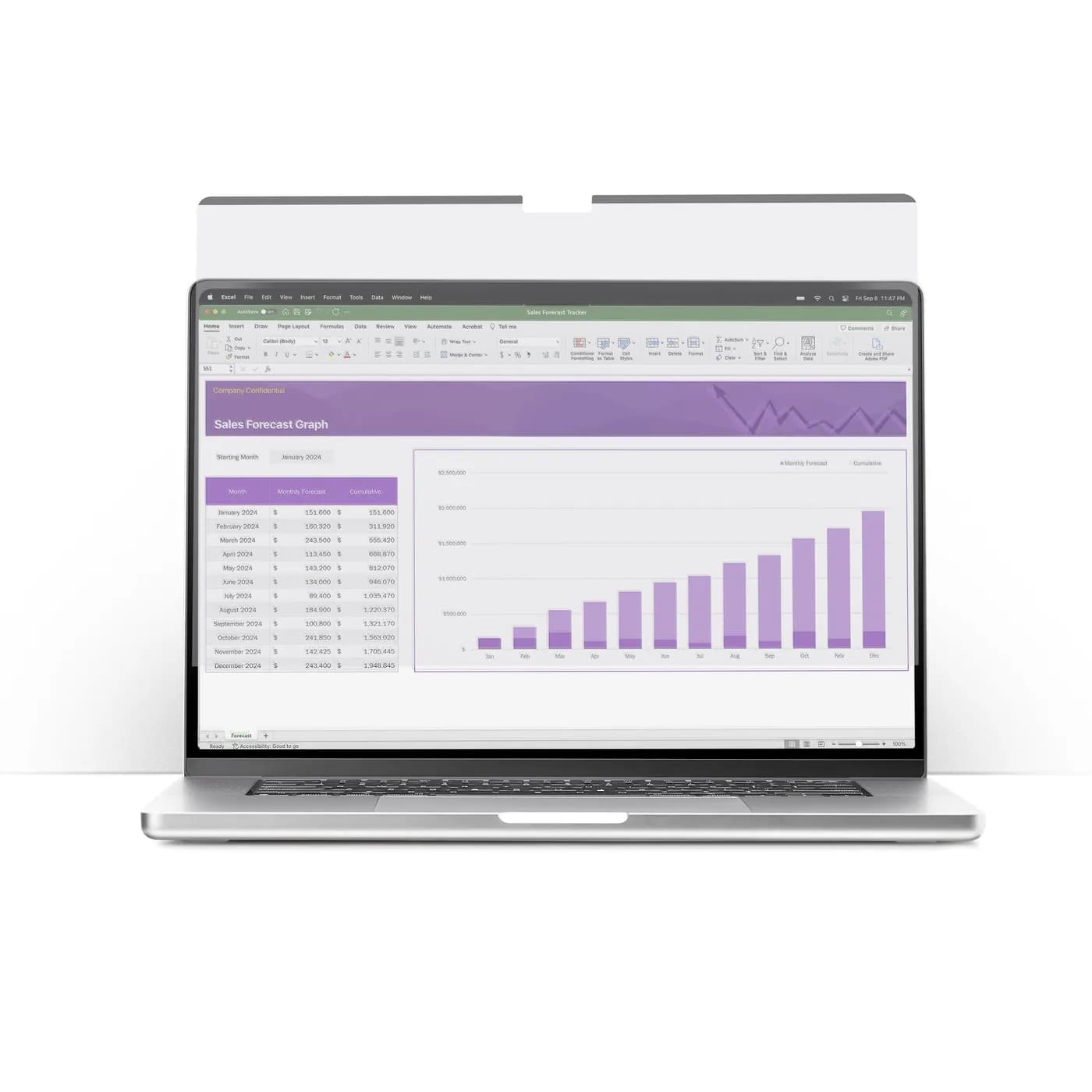 StarTech.com Filtro de Privacidad para Laptop de 13 Pulgadas para MacB 3