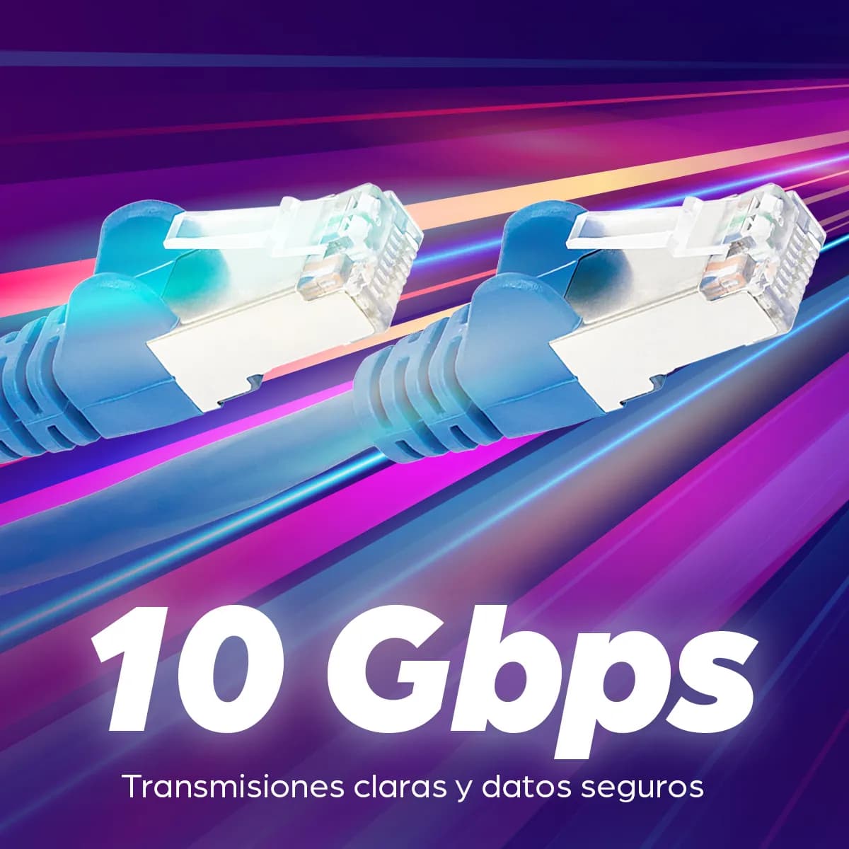 Intellinet Cable de Red Cat6a S/FTP, 0.9 m, Azul 7