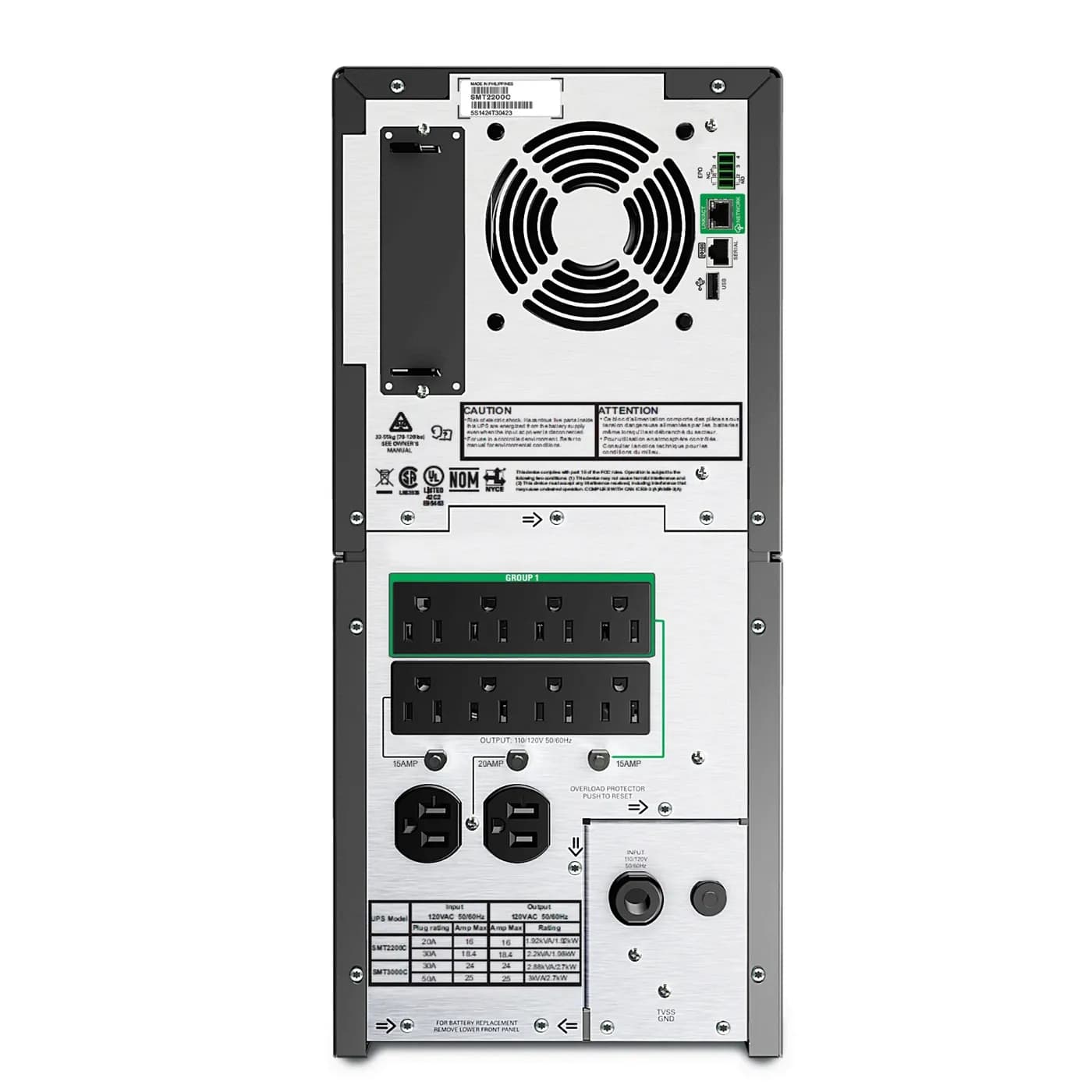 APC SMT2200C sistema de alimentación ininterrumpida (UPS) Línea intera 3
