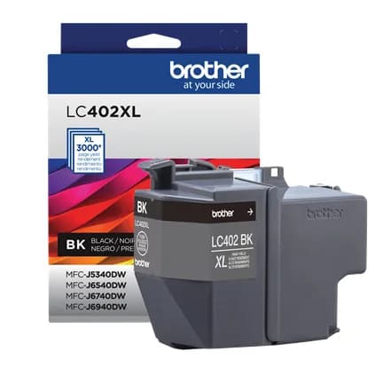 Brother LC402XLBKS cartucho de tinta 1 pieza(s) Original Alto rendimie 2